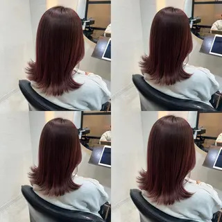 ミディアム カラー 🤍透明感/韓国風 🤍サクラギヒトミのヘアスタイル