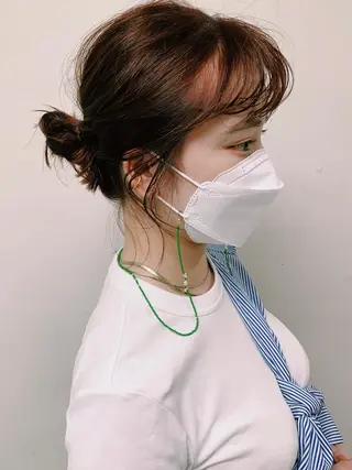 セミロング カラー 梅田/似合わせヘア/ sayakaのヘアスタイル