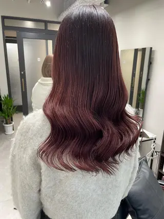 ロング カラー 髪質改善will hairdesignのヘアスタイル
