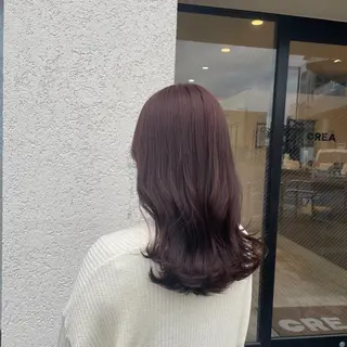 ロング カラー ヘアアレンジ KEEN.渋沢/ 横溝小夏のヘアスタイル