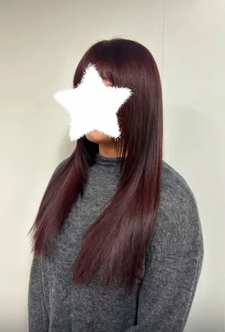 ロング カラー 'AXISガスビル Rinのヘアスタイル