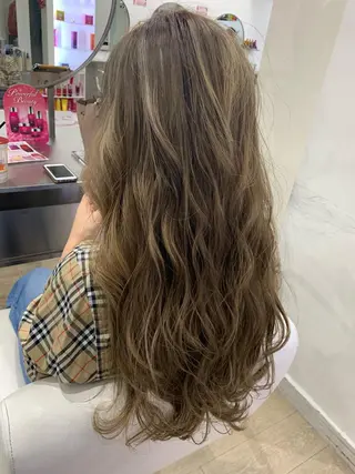 ロング カラー Reb_keiji 👑小倉圭司のヘアスタイル