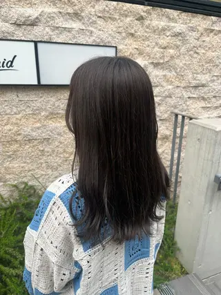 ミディアム カラー ✨透明感カラー✨ 🦖佐々木未来🦕のヘアスタイル