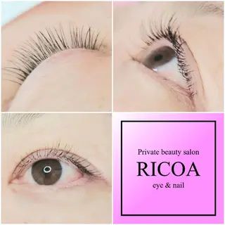 マツエク・マツパ RICOA 酒井のマツエク・マツパデザイン