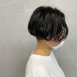 ショート パーマ #tag 佐藤璃美のヘアスタイル