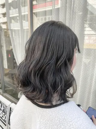 ミディアム 似合わせ大得意美容師 .Haruka.のヘアスタイル