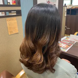 セミロング ヘアアレンジ HAIR SALON Apollo所属・西澤 真紀のヘアスタイル