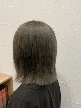 ミディアム カラー ✩𝐴𝑠ℎ 中目黒 浦野 遥✩*。のヘアスタイル