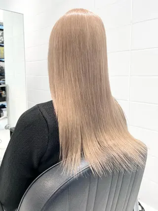 セミロング カラー HARU//原宿🤍 リピート率NO.1のヘアスタイル