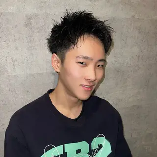 カラー パーマ メンズ 早川 翔夢のヘアスタイル