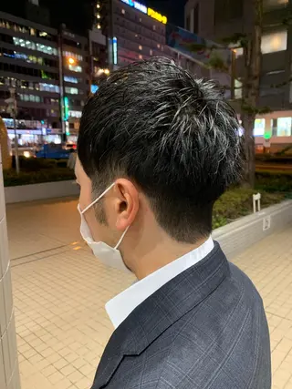 ショート メンズ ❣️モードケイズ塚口 和田一将のヘアスタイル