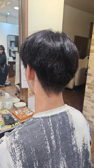 カラー メンズ 透明感カラー/ ツヤ髪 石田のヘアスタイル