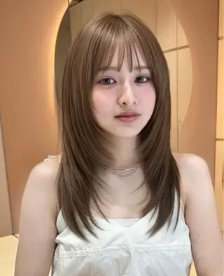 ロング 美髪矯正🫧/ 吉田こうすけのヘアスタイル