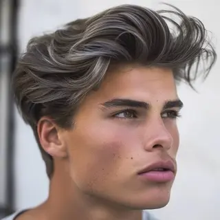 カラー メンズ 【ブリーチ特化】 イマダナツミのヘアスタイル