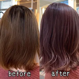 ミディアム カラー 縮毛矯正職人/艶髪 ✨️村上 渉のヘアスタイル
