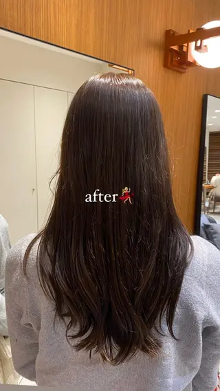 ミディアム yiye aoyama所属・表参道yiye うららのヘアスタイル