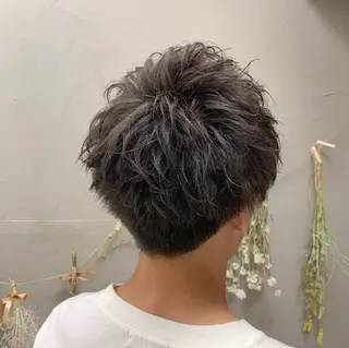 ショート メンズ 髪質改善/縮毛矯正 ボブ/Ryuseiのヘアスタイル