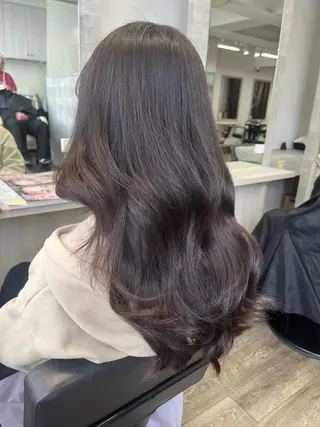 ロング 袋瀬 玲奈のヘアスタイル