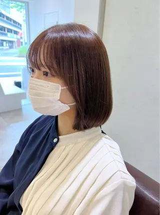 ミディアム カラー 韓国ヘア×髪質改善 /yoshikaのヘアスタイル