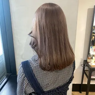 ロング カラー otoha✳︎ くすみカラーのヘアスタイル