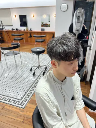 ショート メンズ メンズカット✂️ スキンフェード伊藤陸のヘアスタイル