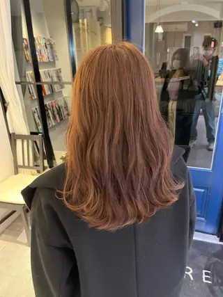 ミディアム 森本峻介 ボブ/透明感カラーのヘアスタイル