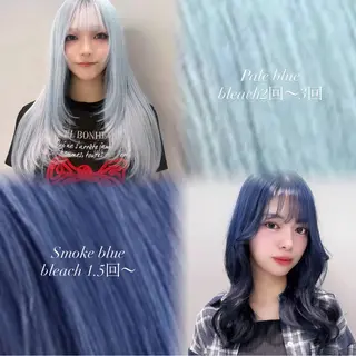 セミロング カラー Haru/ブリーチ /レイヤーカットのヘアスタイル