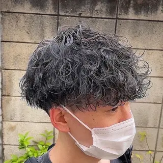 ショート パーマ メンズ 【メンズ特化】 笹目純のヘアスタイル