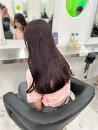 ロング *⋆꒰ঌまろやか暖色 まな🥣🪽のヘアスタイル
