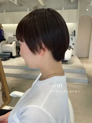 ショート 峯崎 葵のヘアスタイル