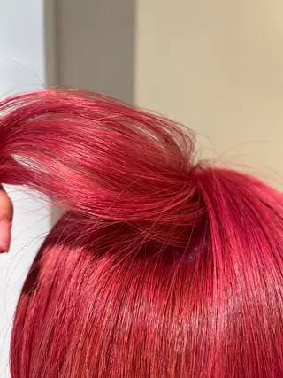 カラー films所属・AYA/films 韓国/レイヤー／ボブのヘアスタイル