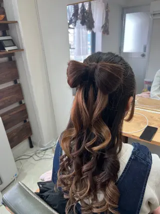 ロング ヘアアレンジ 山室 敬義のヘアスタイル