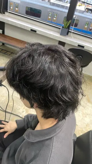 メンズ ブレンバイドット所属・ニュアンスカラー/ 🫧レミ(坊主)のヘアスタイル