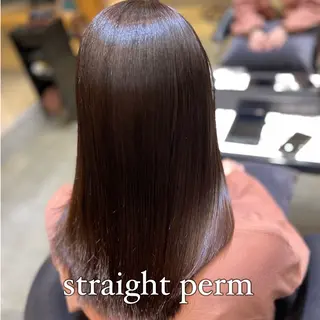 ロング パーマ ✨縮毛矯正　韓国ヘア レイヤー✨大濱快斗のヘアスタイル