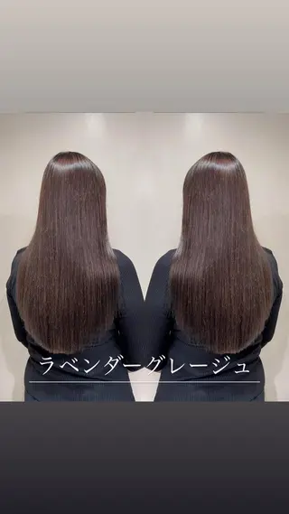 ロング カラー 🦋美髪／エクステ 🦋アベイクミのヘアスタイル