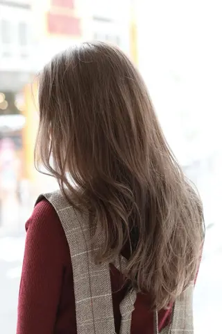 ロング カラー ブリーチなし/透明感 カラー🕊️坂入上総のヘアスタイル