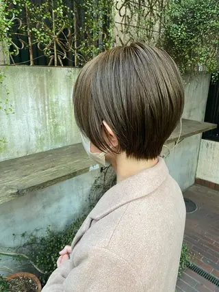 ショート カラー 小顔ショート✁ ⁂Yukari⁂のヘアスタイル