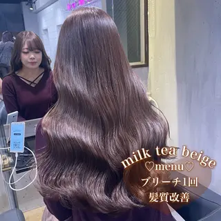 ロング 盛れる暖色🎀ガーリ ーヘア🎀きっかのヘアスタイル