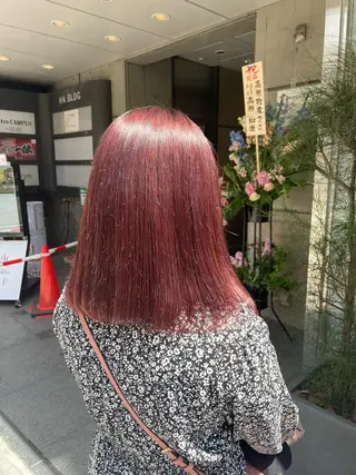 ミディアム カラー 🧁はるひ/ ZEST八王子🟡のヘアスタイル