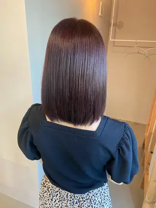 ミディアム カラー haruki所属・. nozomiのヘアスタイル