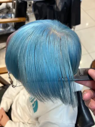 ショート カラー daiki 原宿のヘアスタイル