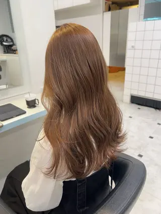 ロング カラー 🥞ベージュ系カラー 【すずきりほ】🥞のヘアスタイル