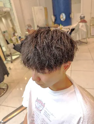 メンズ 髪質改善 カミムラのヘアスタイル