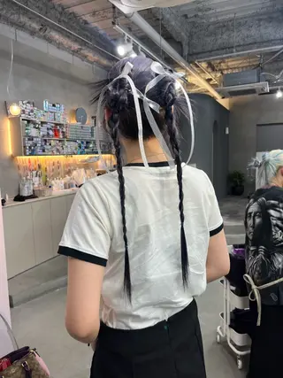 ロング カラー qulim所属・櫻井 はるなのヘアスタイル