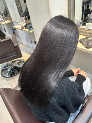 ロング ルティア新宿縮毛 🐚山入端巧のヘアスタイル
