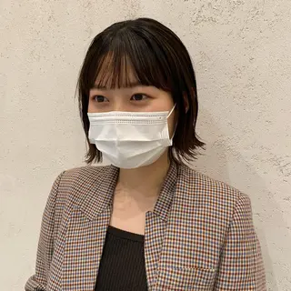 ショート パーマ DEAN所属・KEIGO/パーマ ハイトーン/DEANのヘアスタイル