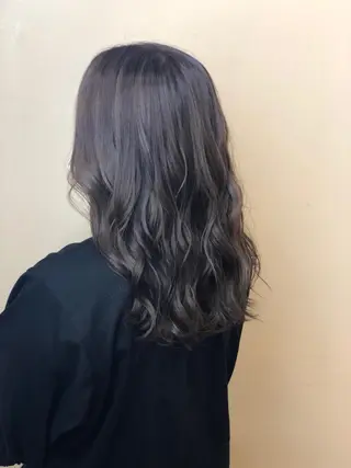 セミロング カラー 長瀬 燎哉のヘアスタイル