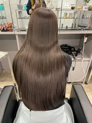 ロング カラー 誰よりも丁寧なカット 🍀小林輝のヘアスタイル