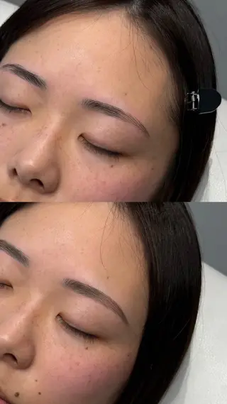 メンズ アイブロウ iBROW. 熊見怜奈の眉毛・アイブロウイメージ