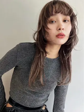 カラー くすみカラー/ 海外ヘア/ろーれんのヘアスタイル